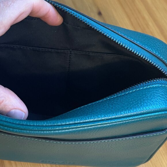 NWT Coach Warner Crossbody - Emerald - Picture 12 of 13